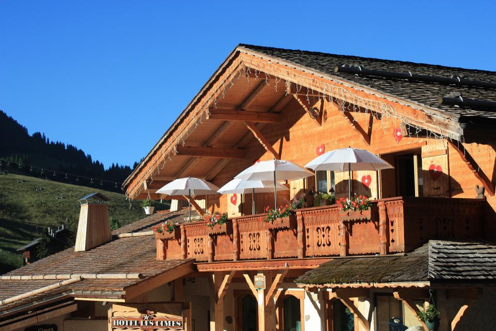 לה גראן-בורנו Chalet-Hotel Les Cimes מראה חיצוני תמונה
