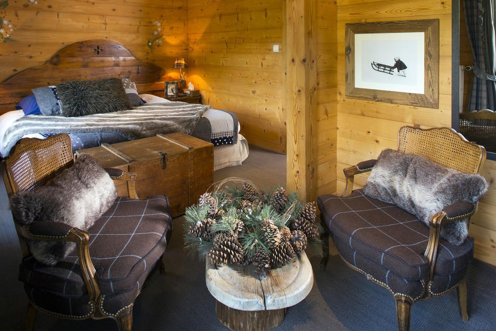 לה גראן-בורנו Chalet-Hotel Les Cimes חדר תמונה